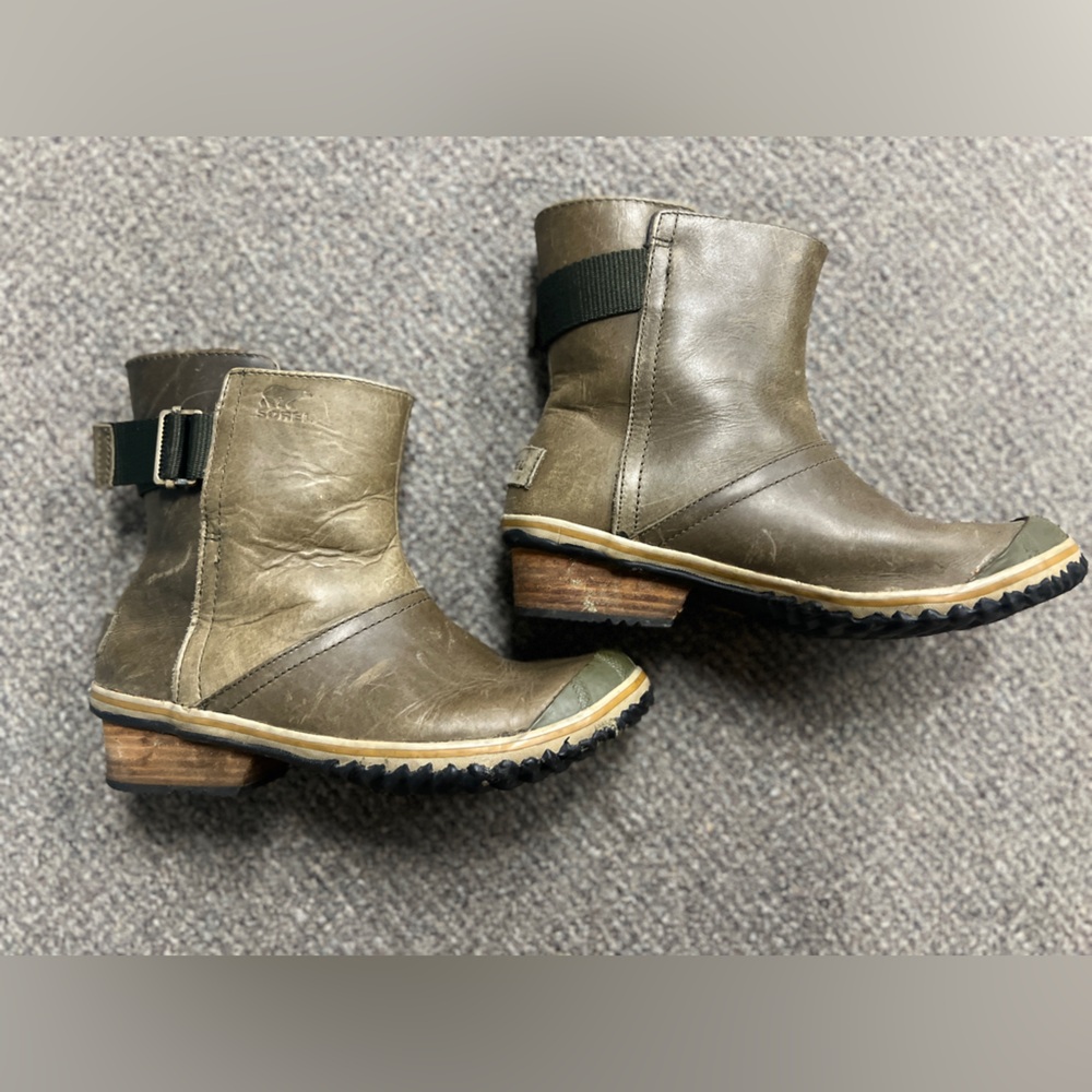 Sorel Leather Ankle Boots – Waterproof / Insulated – Brown – Women’s Size 7